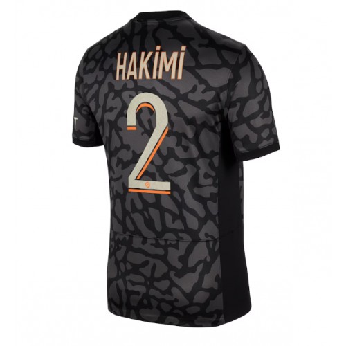 Pánský Fotbalový dres Paris Saint-Germain Achraf Hakimi #2 2023-24 Třetí Krátký Rukáv